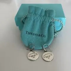 TIFFANY ティファニー ピアス リターントゥティファニーラウンドタグピアス
