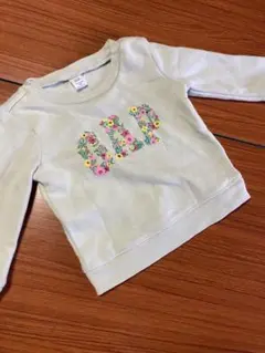 baby GAP 花柄トレーナー 18-24ヶ月