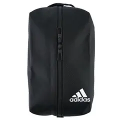 adidas シューズバッグ ブラック Mサイズ 靴入れ スポーツ ジム用