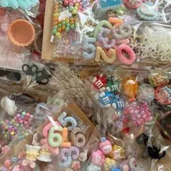デコレーションパーツセット 多色