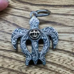 【美品】ハワイアンジュエリー　ホヌ チャーム 14K/14Ksg ハワイアンジュエリー 14K YG ホヌ チャーム - メルカリ