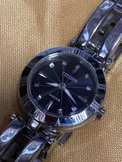 CITIZEN Wiica ブラック ソーラー腕時計のサムネイル