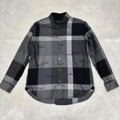 極美品】ブラックレーベルクレストブリッジ 長袖シャツ チェック柄 M