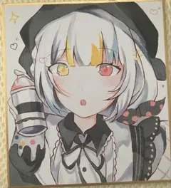 魔法少女ノ魔女裁判　まのさば ファンアート 手描きイラスト 城ヶ崎ノア 色紙