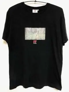 映画 IT イット Tシャツ LL 黒 ペニーワイズ ホラー ムービー