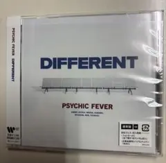PSYCHIC FEVER DIFFERENT 通常盤 CD