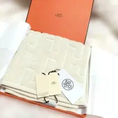 K*+様 【新品未使用】HERMES タオルハンカチ Hロゴ コットン - メルカリ