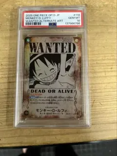 PSA10】 連番 ワンピースカード 手配書SP Luffy Ace - メルカリ