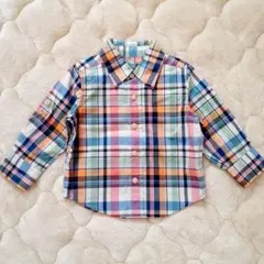 【babyGap】ベビーギャップ　チェックシャツ