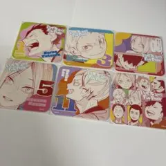 ハイキュー ファンパーク 限定 アートコースター 音駒 コンプ 黒尾 夜久 研磨