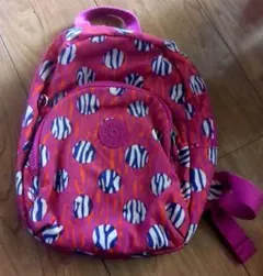 Kipling ミニリュック ピンク ドット柄のサムネイル