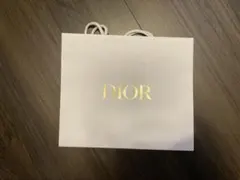 Dior ホワイトショップ袋 ロゴ入り