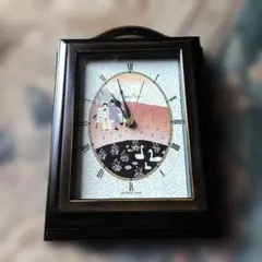 和風デザイン 木製置時計