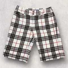 Burberry チェック柄ショートパンツ 36 - メルカリ