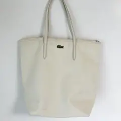 LACOSTE ラコステ トートバッグ ホワイト アイボリー 白系 通勤/通学に
