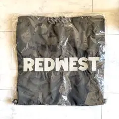 【翌日発送可】RED WEST ロゴ入りバッグ 黒　赤西仁