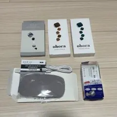 ohora ジェルネイルシール・3COINS UVLEDネイルライト　まとめ売り