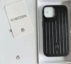 新品 RIMOWA ブラック iPhone15ProMax ケース P