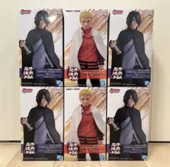 NARUTO　忍界造形列伝　ナルト　サスケ　フィギュア　６体セット