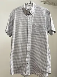 LACOSTE ラコステ 半袖シャツ ギンガムチェック スリムフィットのサムネイル