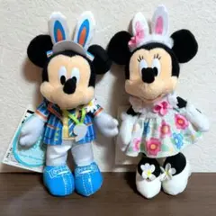 【新品】ディズニーイースター 2016　ミッキー　ミニー　ぬいば　2体セット