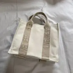 ZARA キャンバス ミニトートバッグのサムネイル