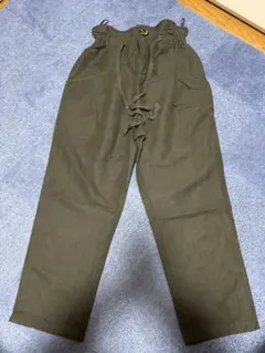 ZARA WOMAN オリーブグリーン カジュアルパンツ