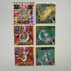 アマダ　ポケモン最強シール列伝 カイリュー ハクリュー ミニリュウ 計6枚