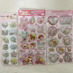 【超初期激レア】リラックマ コリラックマ エアインマスコットシール 3点 うさぎ