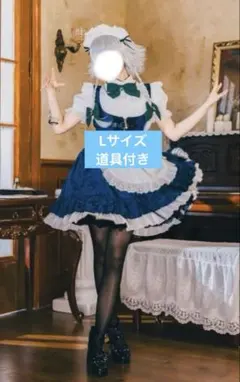 東方Project コスプレ 十六夜咲夜 フルセット 高品質 ウィッグ追加可