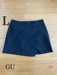 ジーユー　ラップスカート　L 未使用品