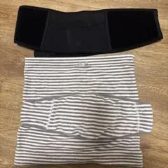 犬印本舗　妊婦帯 ふわふわパイルボーダー マタニティM 腹巻き