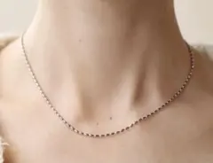 【AJIRO ACCESSORY】シルバー ツイストチェーン ネックレス