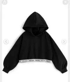 ショート丈 パーカー