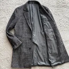 美品✨メンズティノラス チェスターコート アンゴラ混 シングル 黒 XL相当 楽天市場】コート メンズ チェスターコート メルトンウール混