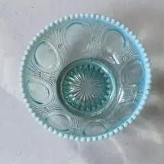 大正−昭和　和ガラス　昭和ガラス　乳白色　青乳白色　大