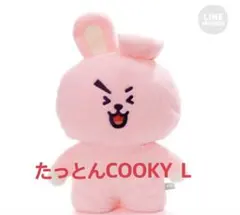 BTS BT21 COOKY たっとん ぬいぐるみ Lサイズ ジョングク