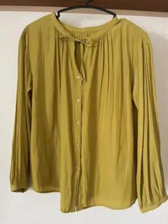 【極美品】un dix cors春夏長袖ブラウスFサイズ