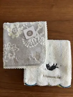 【新品】Afternoon Tea ★タオルハンカチ ★2枚セットのサムネイル