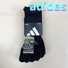 adidas STRONG ブラックソックス 【3ペア】26-28cm