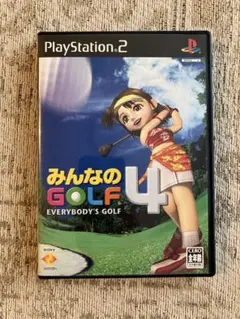 PS2 みんなのGOLF4 PlayStation 2 ソフト