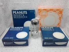 未使用！スヌーピー５点セット！　スープ皿・平皿・ボウル皿・マイボトル