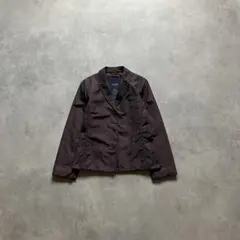 00s archive max mara poly silk jacket