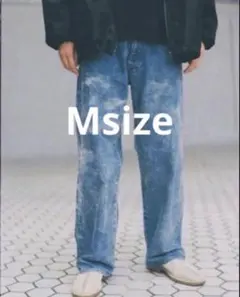 LIDNM SUNBURN FADED DENIM Mサイズ