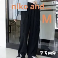 mnml ドロップクロッチカーゴパンツ チャコールグレー 美シルエット S 