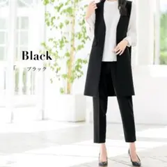 ELENA セットアップ セレモニー ジレ テーパード ブラウス ママスーツ