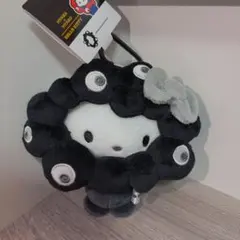 BC 黒ミャクミャクなりきりぬいぐるみ カラビナ付きサンリオ　キティ