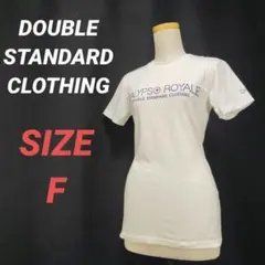 DOUBLE STANDARD CLOTHING　Tシャツ　ラインストーン　ロゴのサムネイル