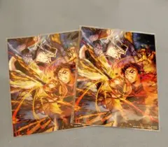 新品未開封　鬼滅の刃 無限城編 映画入場者特典　童磨 胡蝶しのぶ　2枚セット