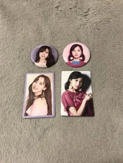 #TWICE3 缶バッチ トレカ　セット　ミナ